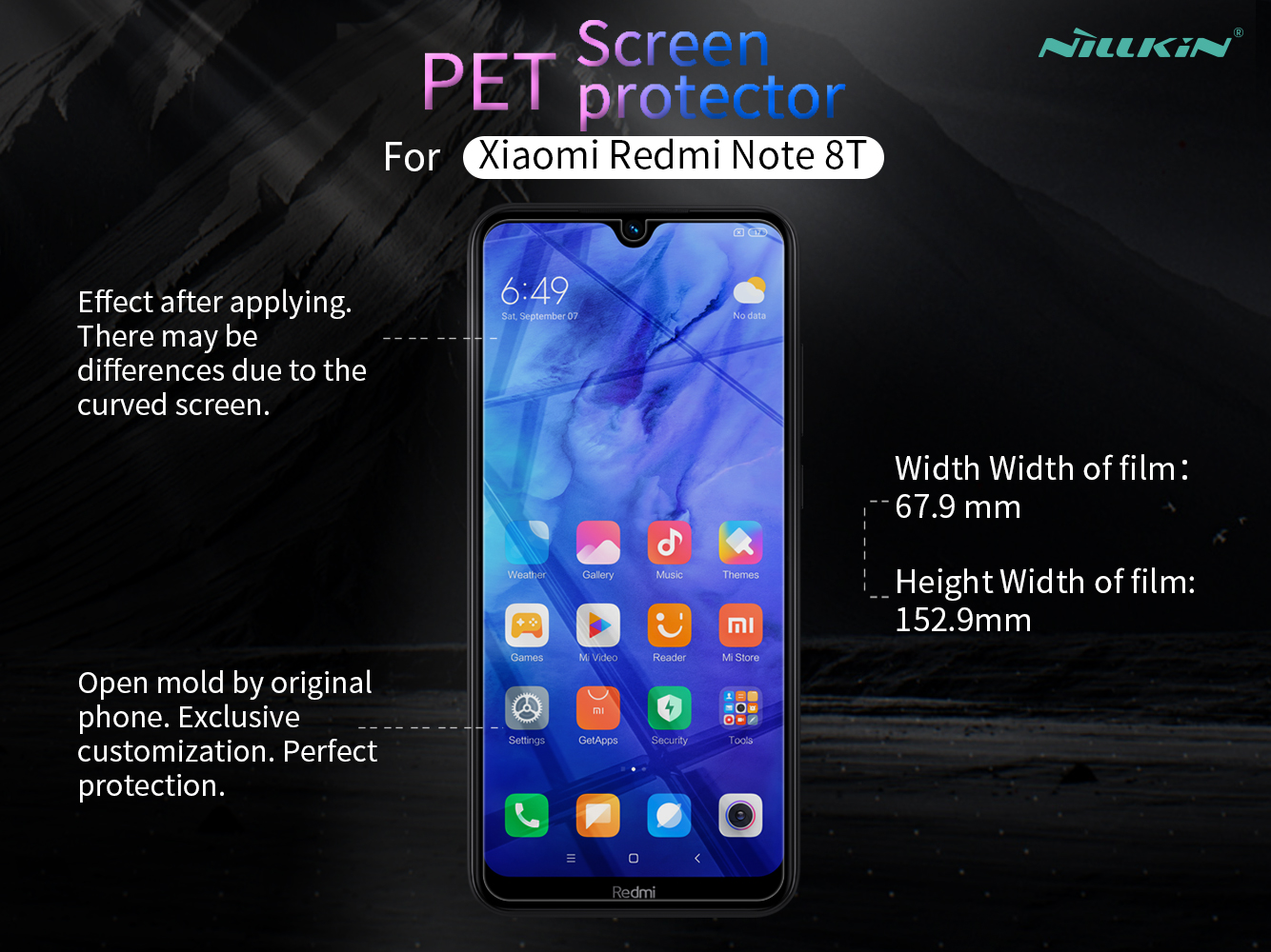 NILLKIN-Anti-scratch-High-Definition-Soft-PET-Screen-Protector-for-Xiaomi-Redmi-Note-8T-Non-original-1613485-6